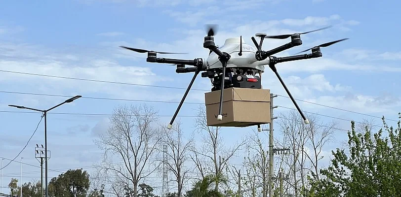 Transporte con drones